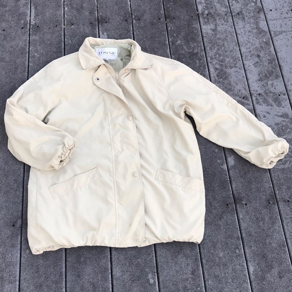 Tan Raincoat